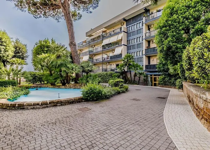 דירה Luxury Front Of Cavalieri Hilton *
